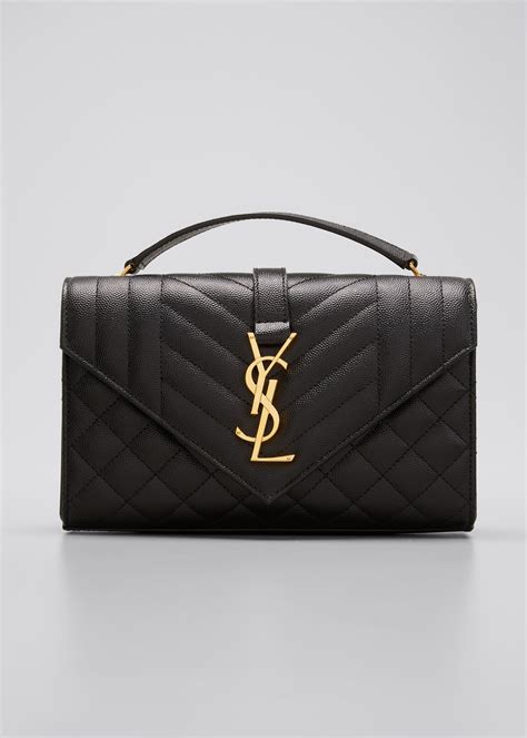 ysl small leather goods usa|ysl monogram leather satchel bag.